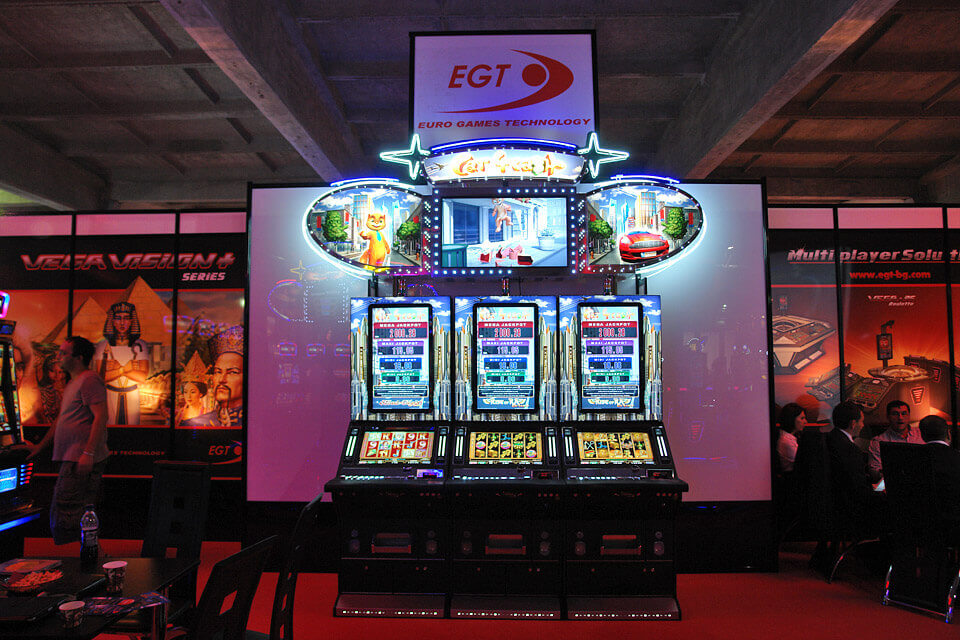 EGT, a performance of innovation and technologies at EAE 2018 - CASINO LIFE  & BUSINESS MAGAZINE